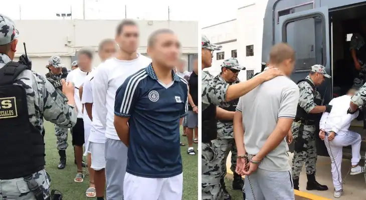 16 jóvenes de alto riesgo fueron trasladados a máxima seguridad en Ancón. 16 jóvenes de alto riesgo fueron trasladados a máxima seguridad en Ancón.