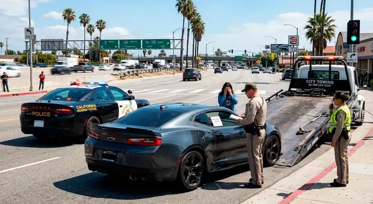 Revocarán tu licencia de conducir y decomisarán tu vehículo en California.