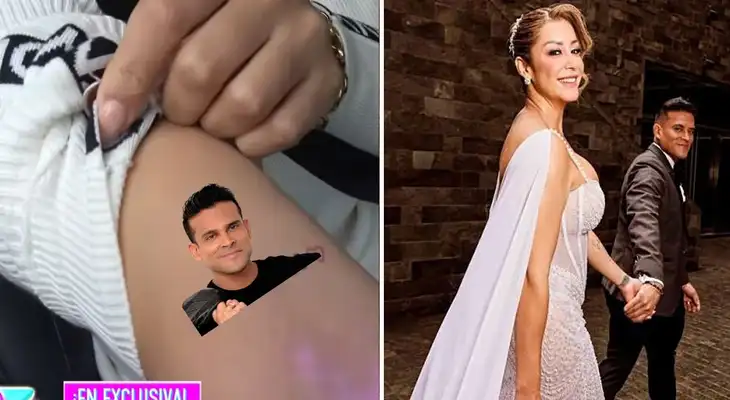 Karla Tarazona se hace TATÚAJE en honor a Christian Domínguez y el amor después de su boda