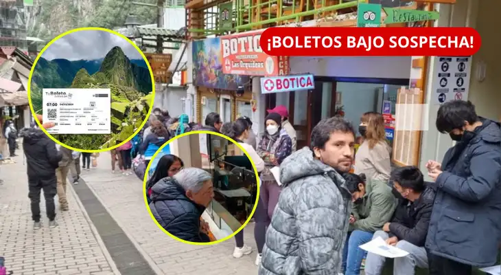 Denuncian presunto acaparamiento y reventa de entradas a Machu Picchu.