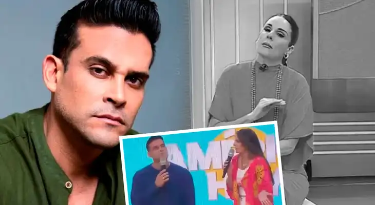 Rebeca Escribens deja EN SHOCK al aparece ROGANDO POR EL PERDÓN de Christian Domínguez tras INSULTARLO en vivo
