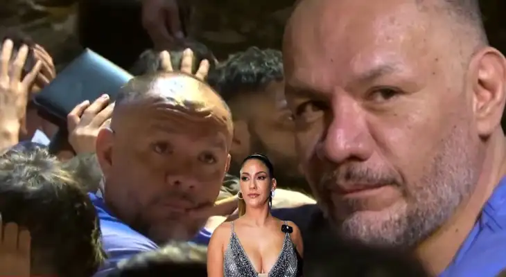 Jackson Mora es captado junto a peligroso delincuente en la cárcel. Jackson Mora es captado junto a peligroso delincuente en la cárcel.