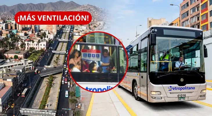 Metropolitano: ATU anuncia más ventilación, bebederos y rutas alternas ante El Niño. Metropolitano: ATU anuncia más ventilación, bebederos y rutas alternas ante El Niño.