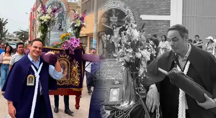 Mark Vito quedó EN SHOCK tras ROMPERSE el anda del Señor de los Milagros después de cargarlo: "No tengo..." Mark Vito quedó EN SHOCK tras ROMPERSE el anda del Señor de los Milagros después de cargarlo: "No tengo..."