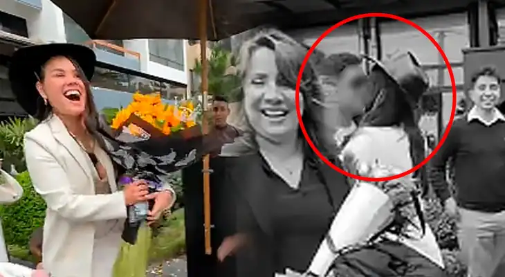 ¡REVELAN SU IDENTIDAD! Andrea San Martín es grabada con hombre que habría estado en su casa antes de denuncia sobre su hija ¡REVELAN SU IDENTIDAD! Andrea San Martín es grabada con hombre que habría estado en su casa antes de denuncia sobre su hija